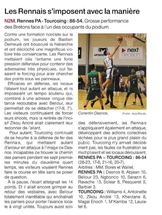 Article Ouest-France 